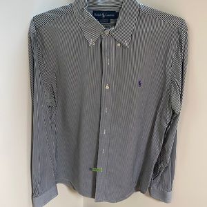 Men’s long sleeve button down Ralph Lauren shirt